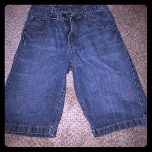 Kidz jean shorts. There fairly new .
